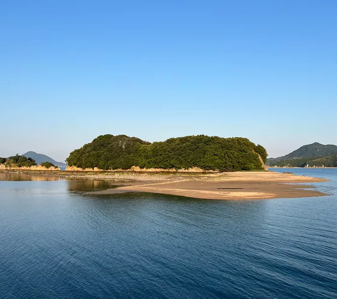 The Seto Inland Sea along the Shimanami Kaido